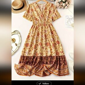 Beautiful 😍 yellow dress 4XL